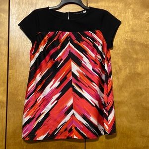 Vintage Styled by Joe Zee Top Large Retro Boho